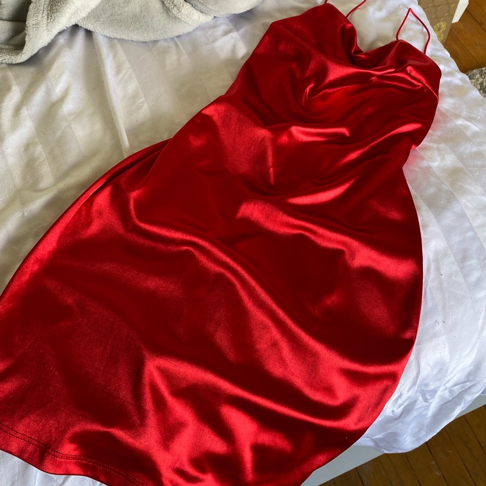 Red Windsor Homecoming Dress
